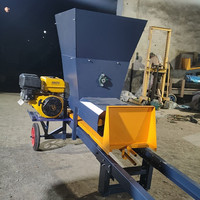 Nouvelle presse à balles carrée portative manuelle pour ensilage, moteur 5,5 kW entièrement en cuivre, machine d'emballage de fourrage automatique à haute productivité