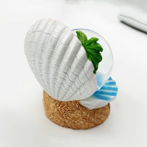 Sáng Tạo Đại Dương Phong Cách Du Lịch Quà Lưu Niệm 3D Sò Sò San Hô Quả Cầu Tuyết Biểu Tượng Tùy Chỉnh Nhựa Thủ Công Mỹ Nghệ Quả Cầu Tuyết Pha Lê Bóng - Product Image 4
