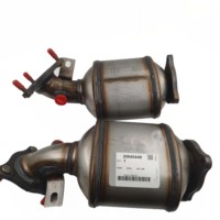 20845449 convertisseur catalytique échappement de voiture catalyseur à trois voies convertisseur catalytique 12631957 pièces automobiles pour Chevrolet Captiva