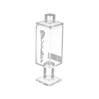 Articles cadeaux Judaica pour Hanouka : Boîte à allumettes en acrylique et support à Besamim en Lucite