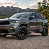 Jantes en alliage d'aluminium AL 17 pouces Flow Form, tout-terrain, 6x139.7, noir mat, pour Bronco Wrangler Raptor Land Cruiser