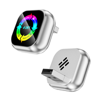 Adaptor Wireless CarPlay & Android Auto 4-in-1 Universal, Dongle Multimedia Mobil, Mendukung AirPlay Screen Mirroring Tanpa Lag