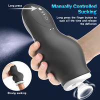 Masturbateur pour homme, entraîneur, exercice, étanche, avec fonction de succion et de vibration