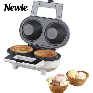 آلة صنع كرات الوافل الكهربائية من نيولي، صانعة كرات الوافل الفقاعية الدوارة مع ثرموستات قابل للتعديل - Product Image 1