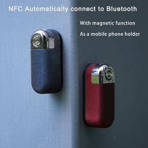 Mini support magnétique pour téléphone NFC 5W Batterie longue durée 1600mah Haut-parleur sans fil Bluetooth portable TWS - Product Image 2