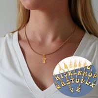 LUCKYDG Pendentifs Breloques Lettres Bulles Délicates Plaqué Or 18K Hypoallergéniques Résistants à l'Eau et au Ternissement pour Fabrication de Bijoux Colliers