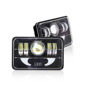 Accesorios para Auto, Faro Delantero de 4x6 5 Pulgadas, 12V 24V, Pieza Decorativa para Bicicleta, Barra de Luz LED de Trabajo para SUV UTV - Product Image 3