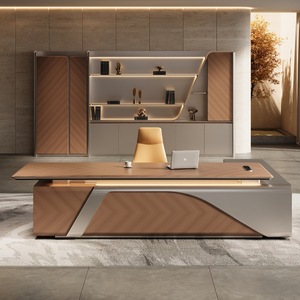 Bàn điều hành cao cấp E0 thân thiện với môi trường sang trọng sếp/chủ tịch văn phòng/giám sát viên có thể truy cập - Product Image 1