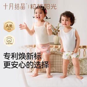 Ropa Interior Infantil, Paquete de Tres, Ultrafina, Transpirable, de Algodón Modal, Unisex, Primavera 2025 - Product Image 4