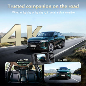 Caméra embarquée 4K Ultra HD Wifi, grand angle 170 degrés, vision nocturne, double objectif pour enregistrement automobile - Product Image 5