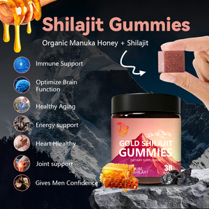 Gummies de Shilajit de l'Himalaya Or en Gros avec Miel de Manuka Bio – Améliore la Mémoire et la Fonction Cérébrale - Product Image 2