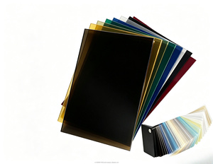 Panneau solide en polycarbonate coloré réfléchissant, résistant aux UV, pour toiture, lucarne, abri de voiture, mur rideau, solaire et décoratif - Product Image 3