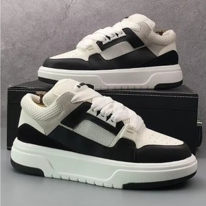 Chaussures de course style basketball pour hommes, confortables, respirantes, en mesh, avec plateforme, pour la marche et les sports en hiver - Product Image 5