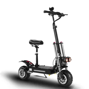 Neuer billiger Erwachsener 85 km/h Offroad-Elektro roller Faltbarer E-Roller Mobilität E-Scooter Elektro roller 5600W 1600W Mit Sitz