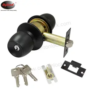 Ball Knob Door Lock Hyland OEM Brazilホット販売60/70/80/90ミリメートルBackset円筒ロック住宅用と3個のキー