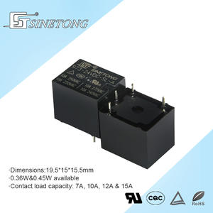 SINETONG 973-24VDC 12V 10A Relés de potencia industriales Relé eléctrico electromagnético sellado en miniatura de alta potencia en miniatura - Product Image 4