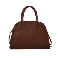 Bolso Tote de PU Vintage de Gran Capacidad para Mujer, Novedad 2026, Versátil, Ligero, de Lujo, con Acabado Mate, para Hombro