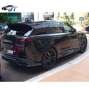 Kit carrosserie en fibre de carbone style MSY pour le nouveau Land Rover Range Rover Sport SV <span class=keywords><strong>SVR</strong></span> 2024, mise à niveau vers les kits carrosserie style M, lèvre de pare-chocs - Product Image 5