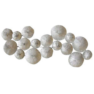 Decoración de pared de hierro tallado en 3D, arte de pared hecho a mano de lujo para el hogar, restaurante y oficina - Product Image 3