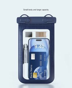 Étui de téléphone étanche grande capacité en PVC+ABS pour ceinture de sport, protection jusqu'à 30m de profondeur, sac d'extérieur transfrontalier avec fonctionnalités écran tactile - Product Image 4