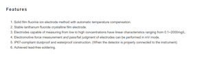 Instrument de mesure de la concentration d'ions F-10Z, analyseur d'ions dans l'eau de laboratoire - Product Image 2
