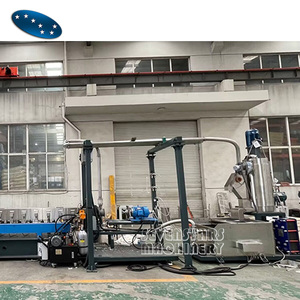 Machine de granulation TPU ligne de recyclage de granulation sous-marine en plastique extrudeuse à double vis co-rotative machine sous-marine - Product Image 2