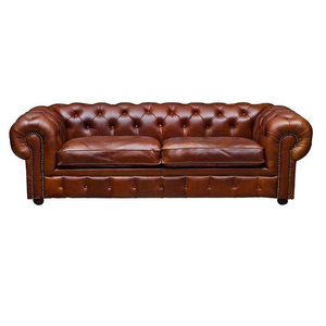 QS-SF06 Buttoned <strong>Chesterfield</strong> Style Living Room Settee Antique Vintage <strong>Sofa</strong> Hotel Restaurant Bespoke <strong>Sofa</strong> Club <strong>Sofa</strong> - Product Image 2