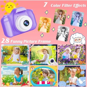 Nhà Máy Bán Hàng Trực Tiếp Trẻ Em Của Độ Nét Cao Kỹ Thuật Số Mini <span class=keywords><strong>Slr</strong></span> Nhỏ Máy Ảnh Video Trò Chơi Giao Diện Điều Khiển Hình Ảnh Sticker Cao Điểm Ảnh Máy Ảnh - Product Image 5