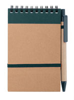2024 NOUVEAU PAPIER RECYCLÉ PROMOTIONNEL RÉUTILISABLE ÉCOLOGIQUE CARNET D'AFFAIRES DE TAILLE A6 AVEC STYLO LOGO PERSONNALISÉ ENSEMBLE CADEAU KRAFT