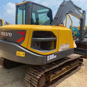 Machines de terrassement de haute qualité VOLVO EC140 8 tonnes 90% neuves Excavatrice sur chenilles hydraulique Prix bas - Product Image 1