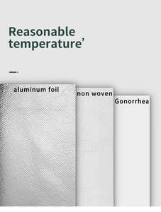 Nouveau sac isotherme écologique personnalisé, sac fourre-tout durable pour emporter, sac isotherme imperméable en non-tissé - Product Image 6