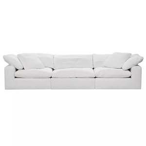 Fabric <b>Sofa</b> Cotton Linen <b>Material</b> Removable Washable L Shaped For Small Apartments - Product Image 4