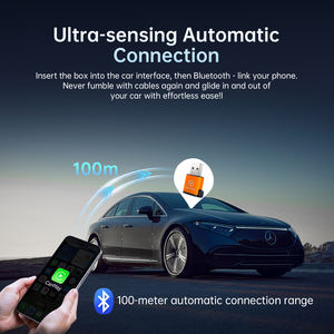 Adaptador Inalámbrico CarPlay Fuallwin OEM Inteligente Super Mini DIY de Fácil Uso con Interfaz de Doble Banda WiFi para Integración de Teléfono Inteligente en el Automóvil - Product Image 2