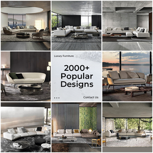 Divano <span class=keywords><strong>Moderno</strong></span> a L in Tessuto Premium Grigio Trapuntato per Soggiorno - Soluzione Chiavi in Mano per Villa di <span class=keywords><strong>Montagna</strong></span> - Product Image 2