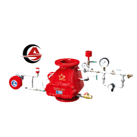 ANGGUANG Vanne de retenue automatique 6 pouces pour alarme incendie (humide/sèche/à déversement) 1,2 MPa pour accessoire d'équipement de lutte contre l'incendie par sprinkler