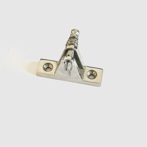Charnières de pont en acier inoxydable ISURE MARINE avec goupille amovible rapide, glissières de montage, montage d'auvent, type de charnière triangulaire - Product Image 5