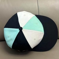 Casquettes de baseball ajustées à deux tons avec broderie en relief de haute qualité du fabricant, avec logo personnalisé