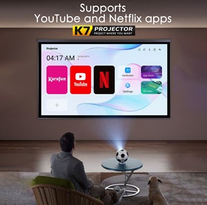 Tự Động Tập Trung Bóng Đá K7 LCD Android 13 Hệ Thống 1080P Full HD Wifi 6 Video Rạp Chiếu Phim Nhà Thông Minh 5G Điện Thoại Movie Chiếu - Product Image 6