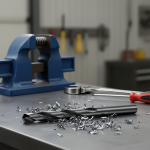 Broca helicoidal HSS de 2.9 mm y 61 mm de longitud, serie corta, para perforación de metal - Product Image 3