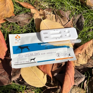 Kit de test rapide haute sensibilité pour la détection combinée du parvovirus canin, de la distemper et de l'Ehrlichia, pour usage <span class=keywords><strong>vétérinaire</strong></span> (hôpital/<span class=keywords><strong>clinique</strong></span>/à domicile) - Product Image 2