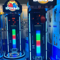 Boxer multi-pièces valeur équipement de divertissement Machine de jeu personnalisé arcade poinçon Machine de boxe jeunesse Simple Dragon Machine de boxe