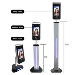 Thời gian ghi âm mã QR 4.3 inch TPS màn hình cảm ứng đám mây dựa trên khuôn mặt kiểm soát truy cập cửa với RFID - Product Image 6