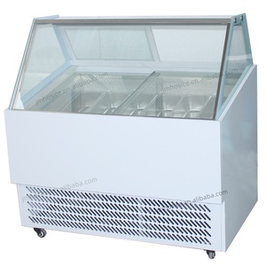 Thiết bị kem thương mại đa chức năng: TỦ TRƯNG BÀY lạnh + Gelato/máy sữa chua đông lạnh & Tủ đông trưng bày - Product Image 3