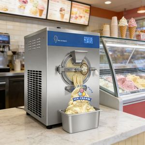 Máquina <span class=keywords><strong>de</strong></span> helado y gelato vertical <span class=keywords><strong>de</strong></span> gran capacidad <span class=keywords><strong>de</strong></span> 5.8L con congelador abierto <span class=keywords><strong>para</strong></span> frutas, nuevo modelo <span class=keywords><strong>para</strong></span> leche. - Product Image 2