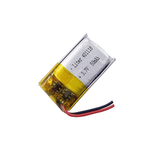 Nguồn Dữ Liệu Pin <span class=keywords><strong>Lithium</strong></span> Polymer 3.7V 401118 50Mah Pin Lipo 3.7V Với PCB - Product Image 1
