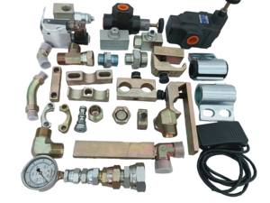 YMK pelle disjoncteur petit bras <span class=keywords><strong>fer</strong></span> tuyau Globe Valve court coude pistolet tête huile Pipeline Joint fil prise raccord 3 mois - Product Image 6