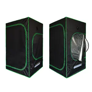 600D Growtent 4'*4' Grow Tent Complete Kit Waterproof Plant Tent Hydroponic Tent Growing Plants Grow Kit