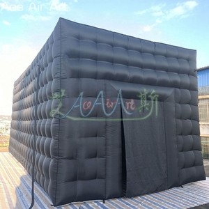 Tente carrée personnalisable 8mL * 4mW * 3.6mH, grande tente de cinéma noire pour expositions commerciales, projections de films - Product Image 6