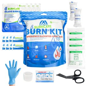 MOQ rendah disesuaikan pemasok yang disetujui peralatan bakar dasar dengan perban luka berperekat termasuk <span class=keywords><strong>Gel</strong></span> bakar - Product Image 2