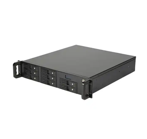 8 Hot Swap Bay 2U Desktop Network Server Case Industrial ATX Style Chasis Fan Material plástico Stock para servidor de Internet - Product Image 5
